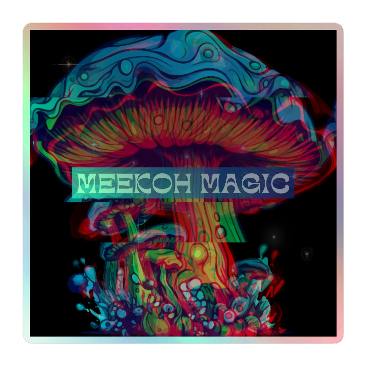 MEEKOH MAGIC Holographic Sticker